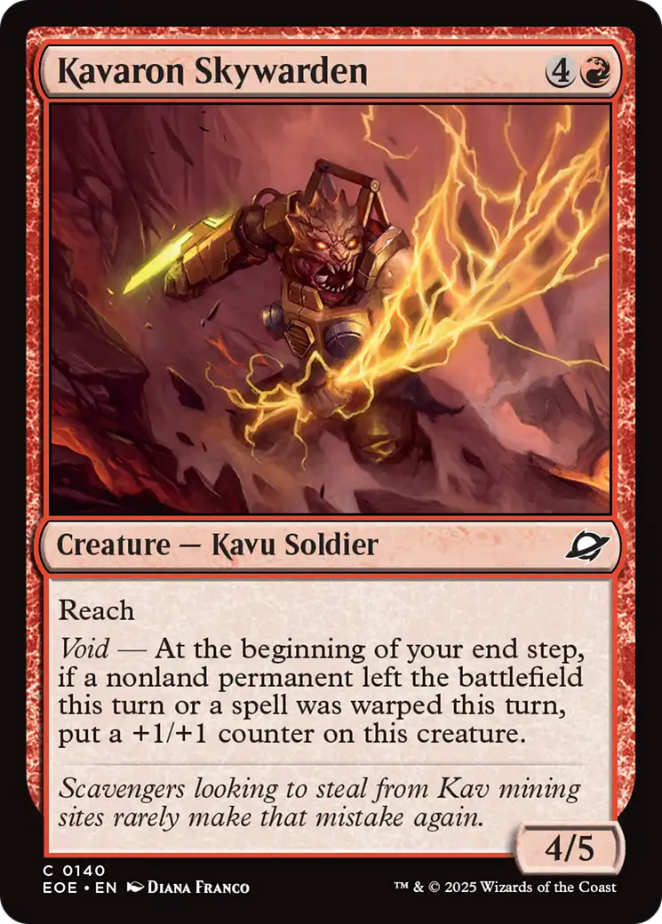 Kavaron Skywarden - Foil