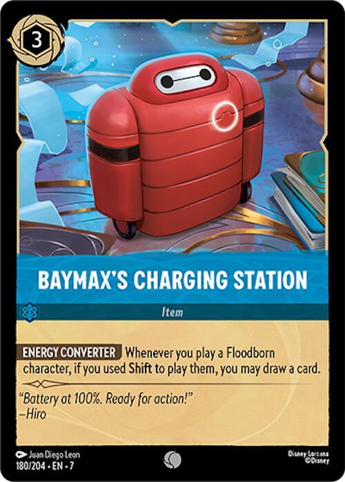 Baymax's Charging Station (0180) - Cold Foil