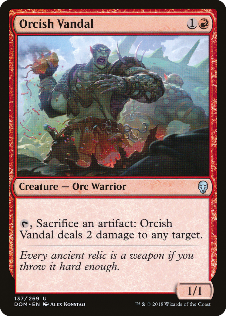 Orcish Vandal - Foil