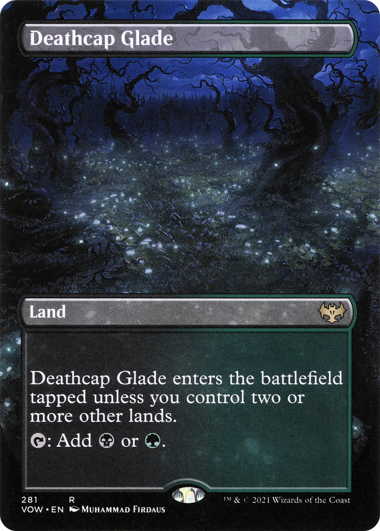 Deathcap Glade (281) (Borderless)