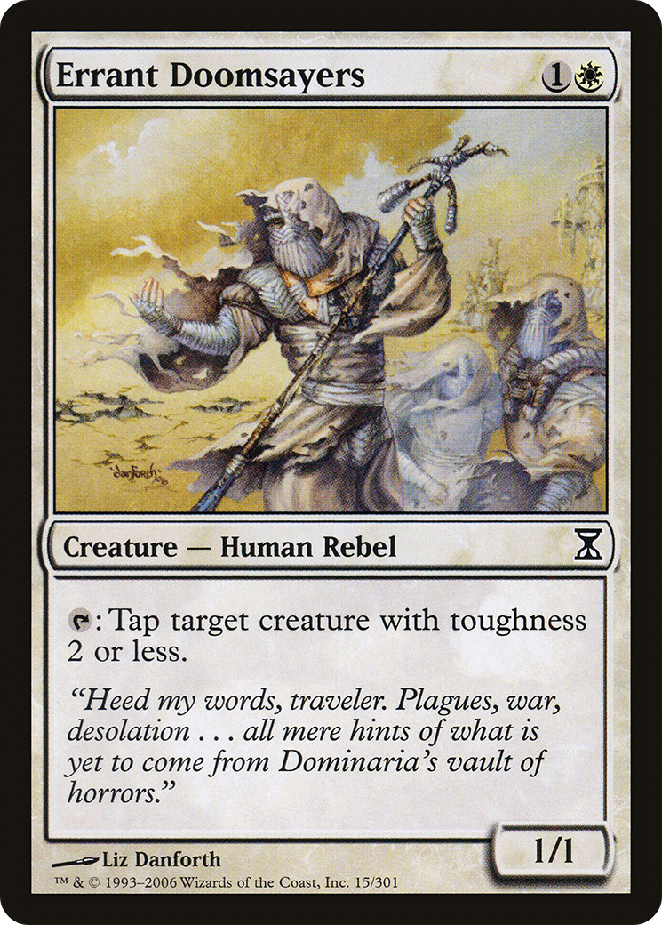 Errant Doomsayers - Foil