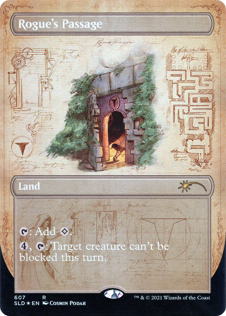 Rogue's Passage (607) (Borderless) - Foil