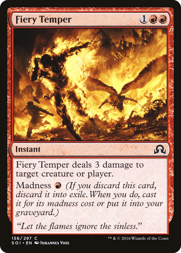 Fiery Temper - Foil