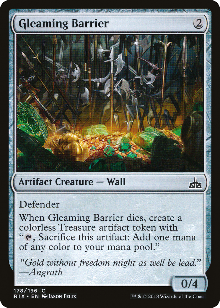 Gleaming Barrier - Foil