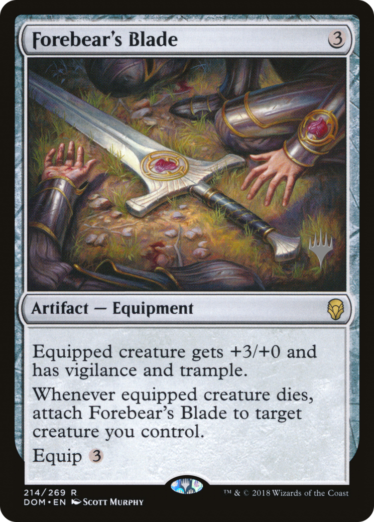 Forebear's Blade (214) (Promo Pack) - Foil