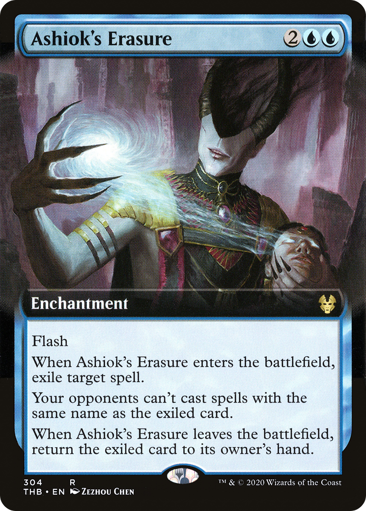 Ashiok's Erasure (304) (Extended Art)
