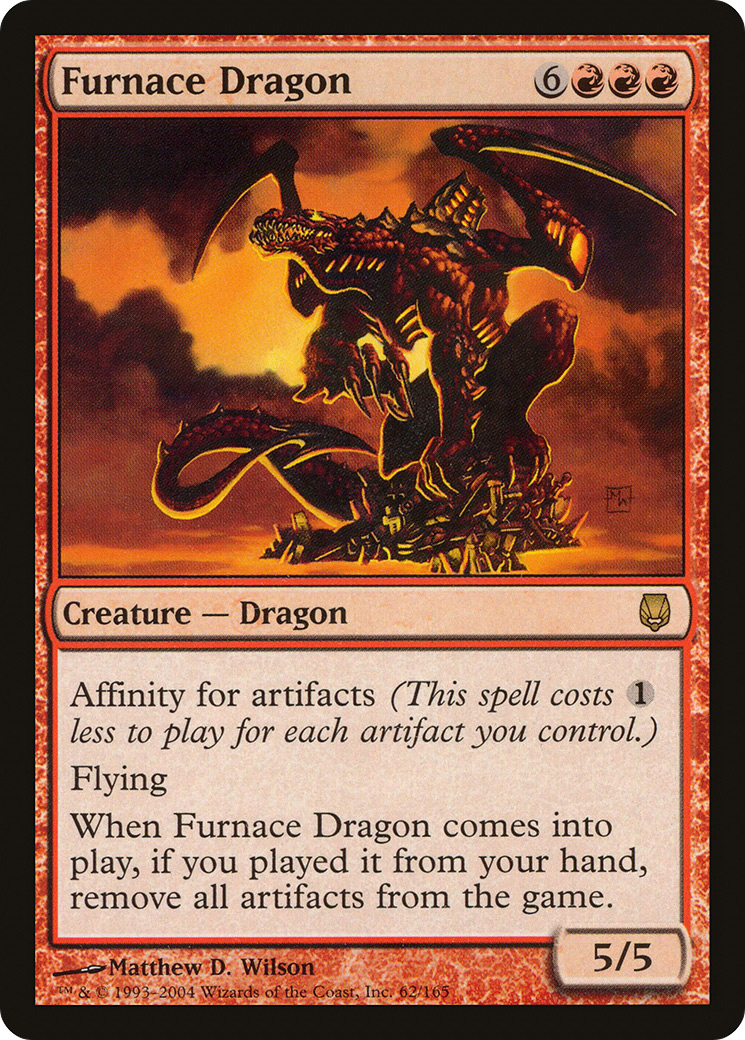 Furnace Dragon - Foil