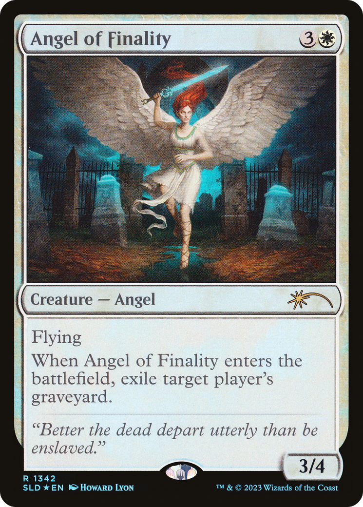 Angel of Finality (1342) - Foil