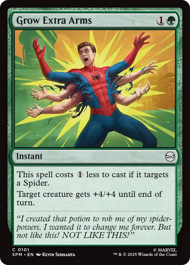 Grow Extra Arms - Foil