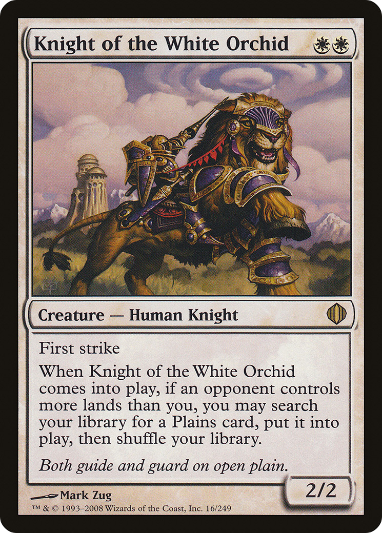 Knight of the White Orchid - Foil