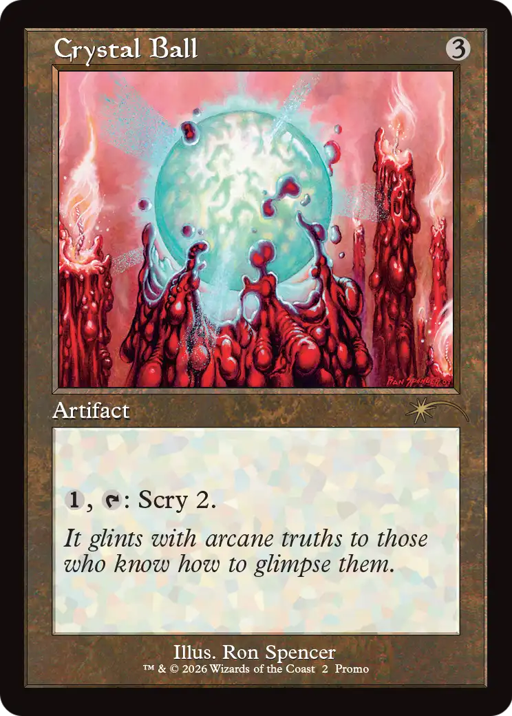 Crystal Ball (002) (Retro Frame)(PW26)