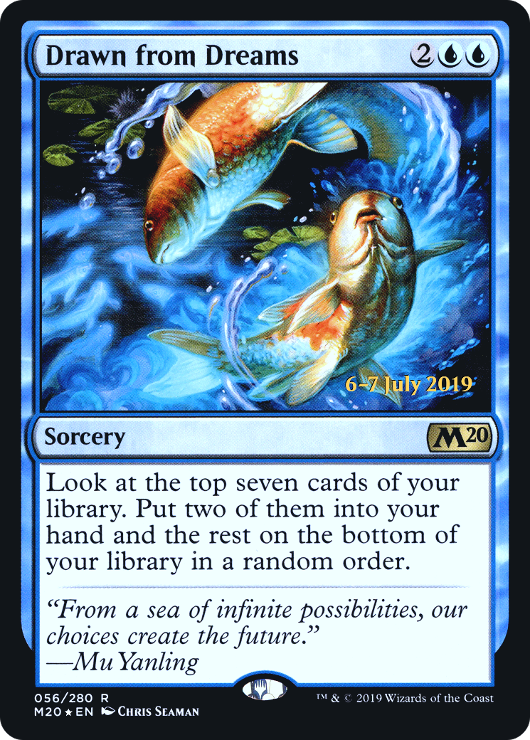 Drawn from Dreams (056) (Prerelease) - Foil