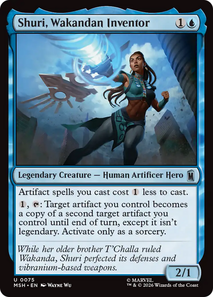 Shuri, Wakandan Inventor (0075) (MSH)