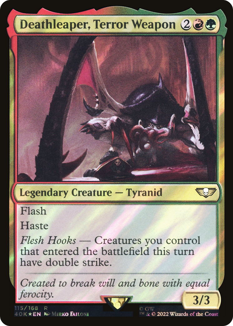 Deathleaper, Terror Weapon - Surge Foil