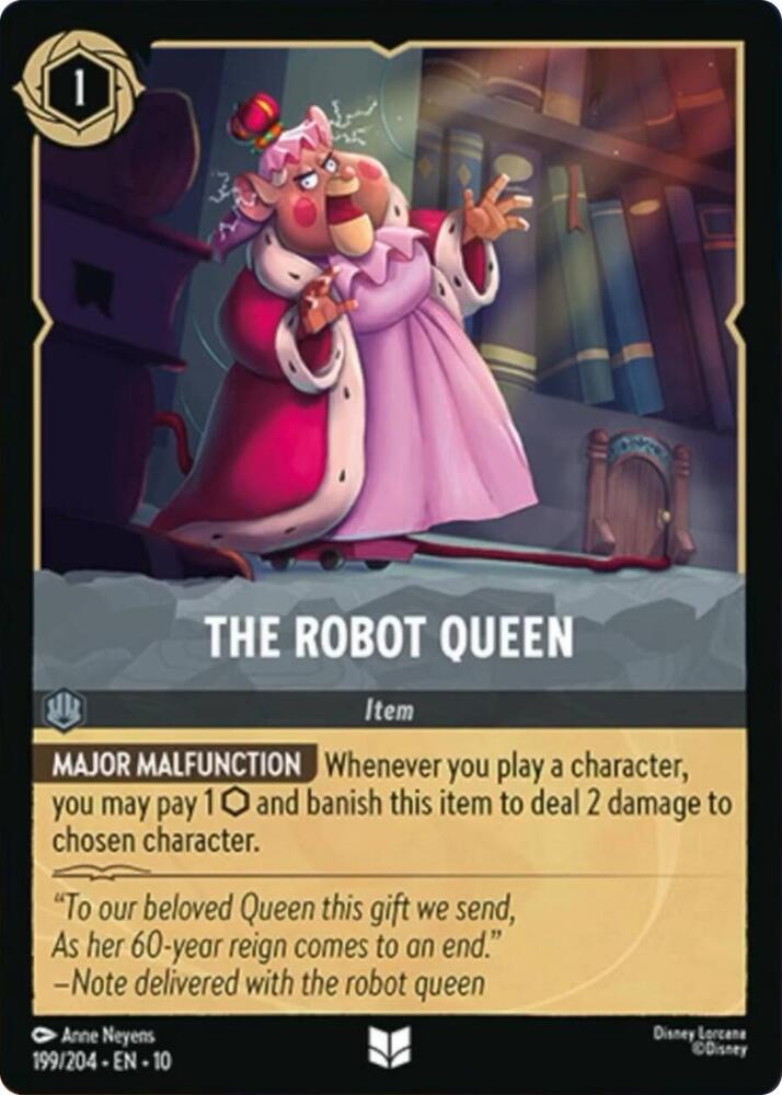 The Robot Queen (0199) - Cold Foil