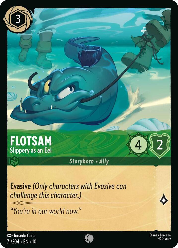 Flotsam, Slippery as an Eel (0071) - Cold Foil