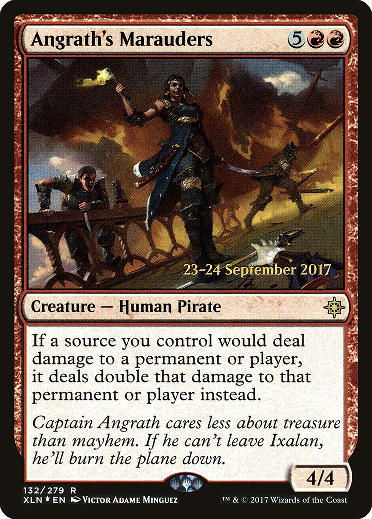 Angrath's Marauders (0132) (Prerelease) - Foil