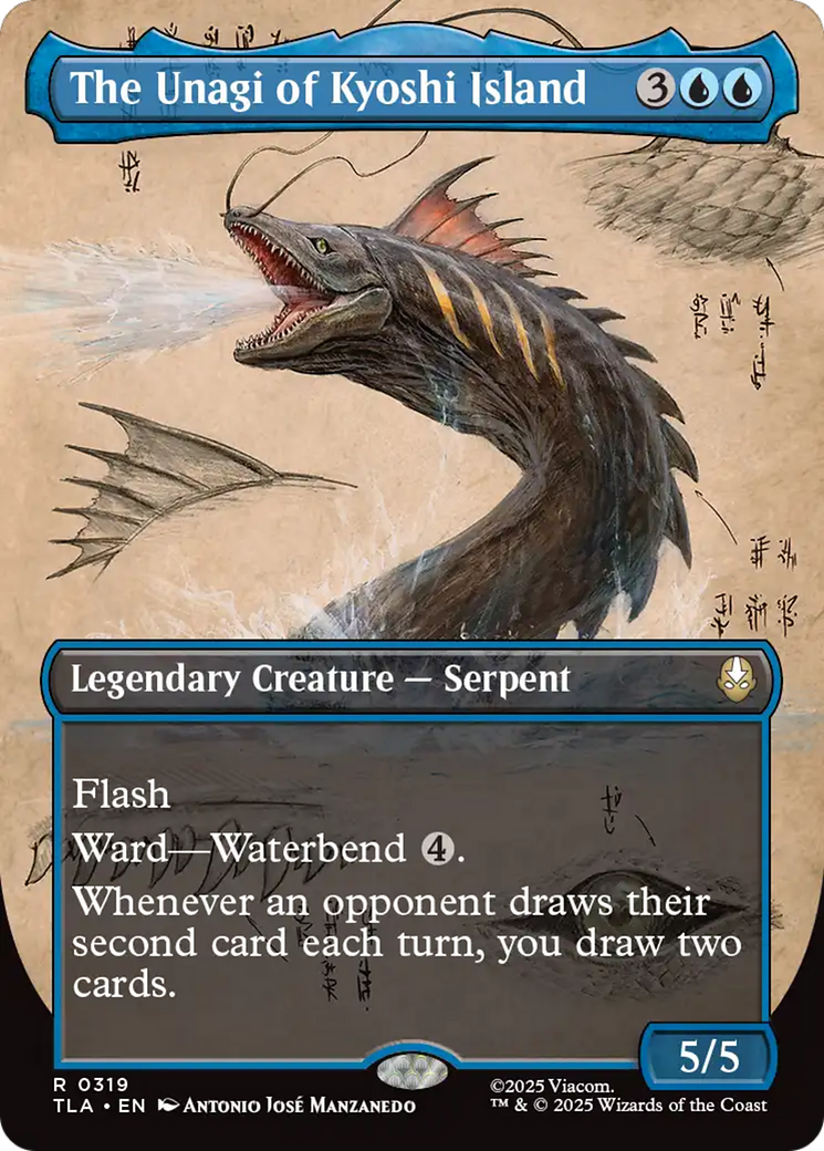 The Unagi of Kyoshi Island (0319) (Borderless) - Foil tla