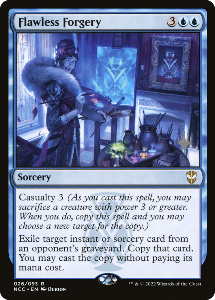 Flawless Forgery (026) (Promo Pack) - Foil