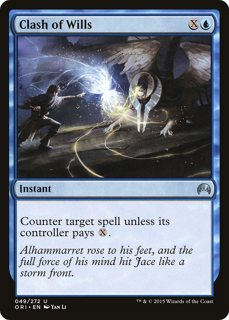 Clash of Wills - Foil
