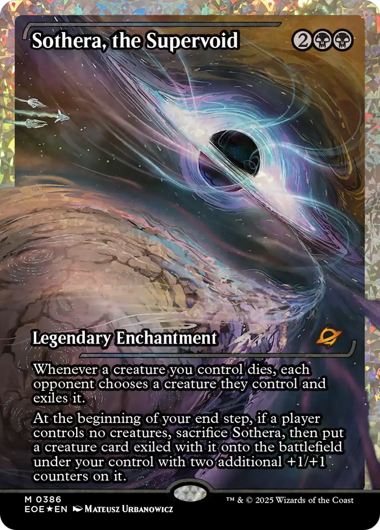 Sothera, the Supervoid (0386) (Showcase) - Fracture Foil
