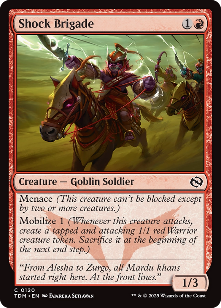 Shock Brigade - Foil