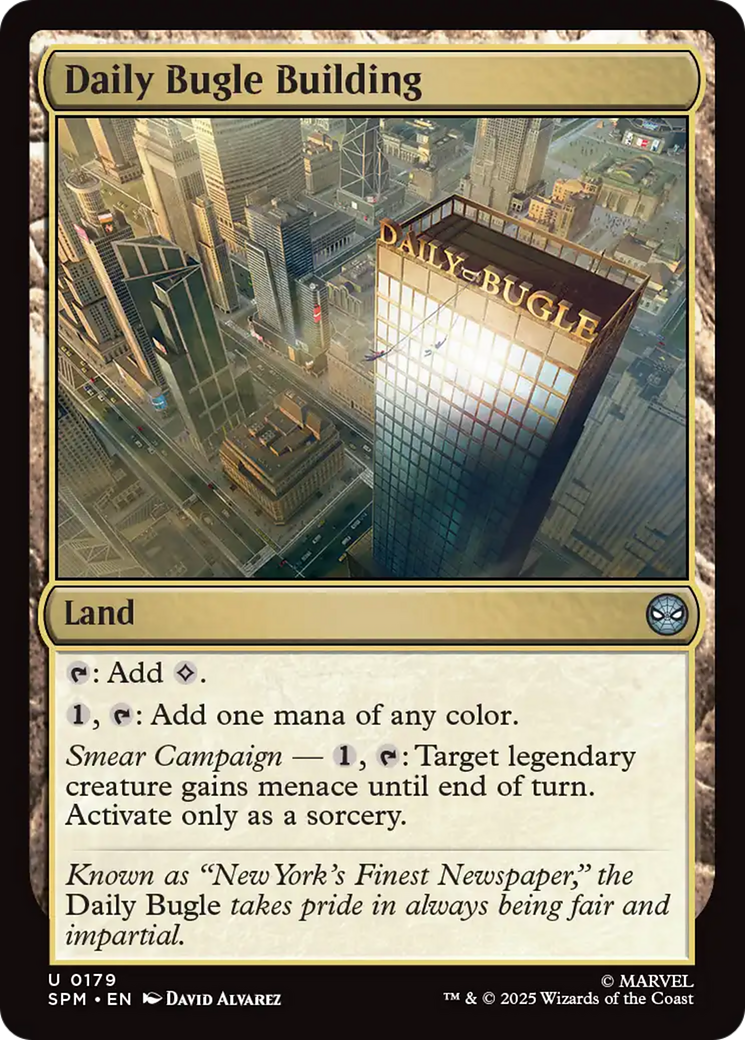 Daily Bugle Building - Foil