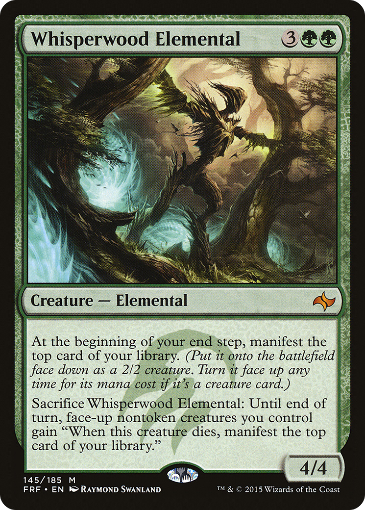 Whisperwood Elemental - Foil