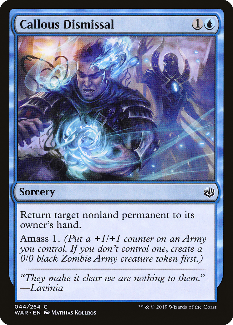 Callous Dismissal - Foil