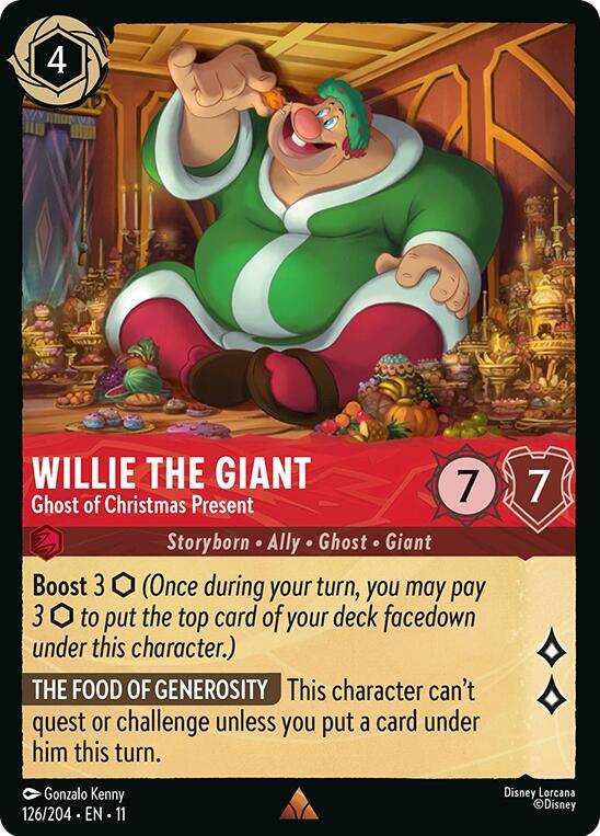 Willie the Giant, Ghost of Christmas Present (0126)