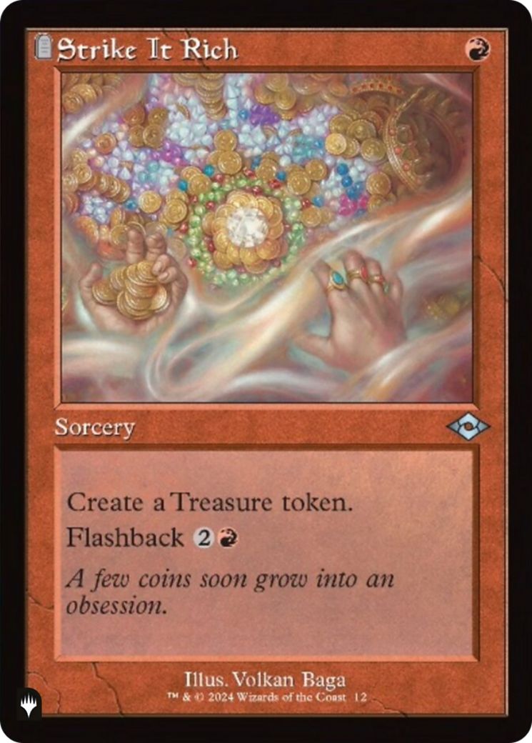 Strike It Rich (H2R-12) (Retro Frame) (PLST)