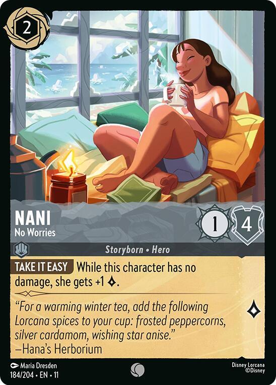 Nani, No Worries (0184) - Cold Foil