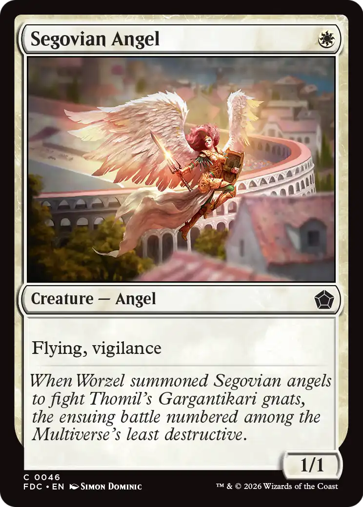 Segovian Angel (FDC)