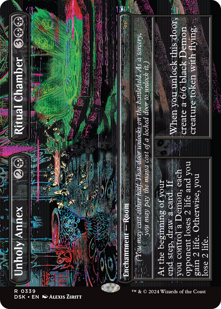 Unholy Annex // Ritual Chamber (0339) (Borderless) - Foil