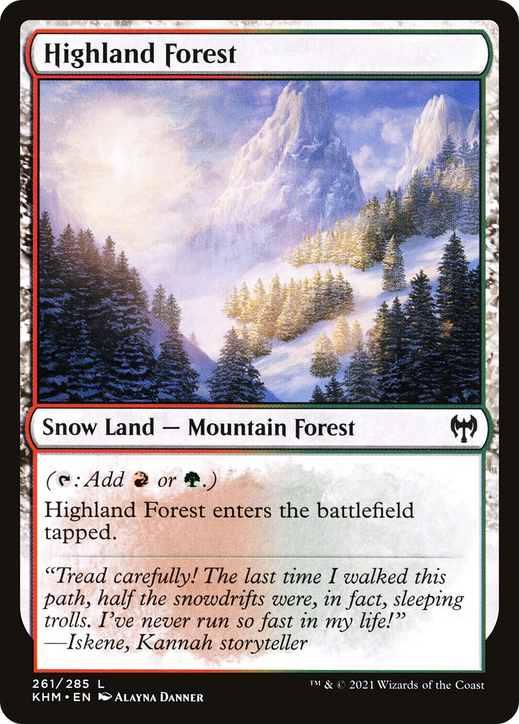 Highland Forest - Foil