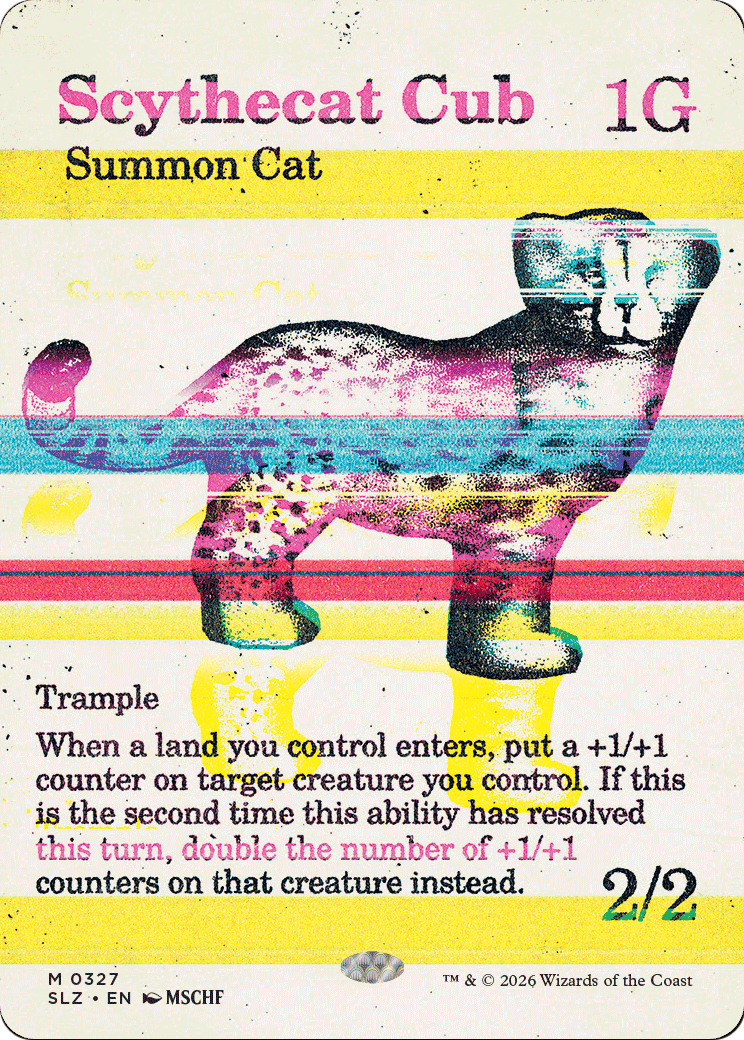 Scythecat Cub (0327) (Showcase) (SLZ)