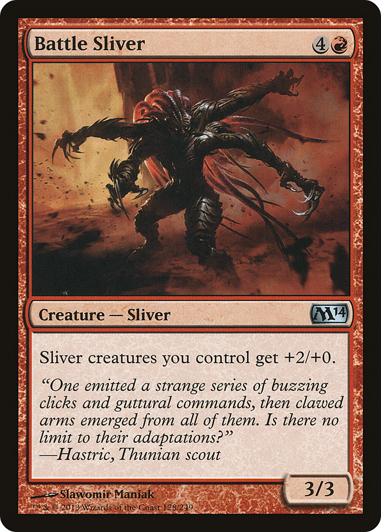 Battle Sliver - Foil