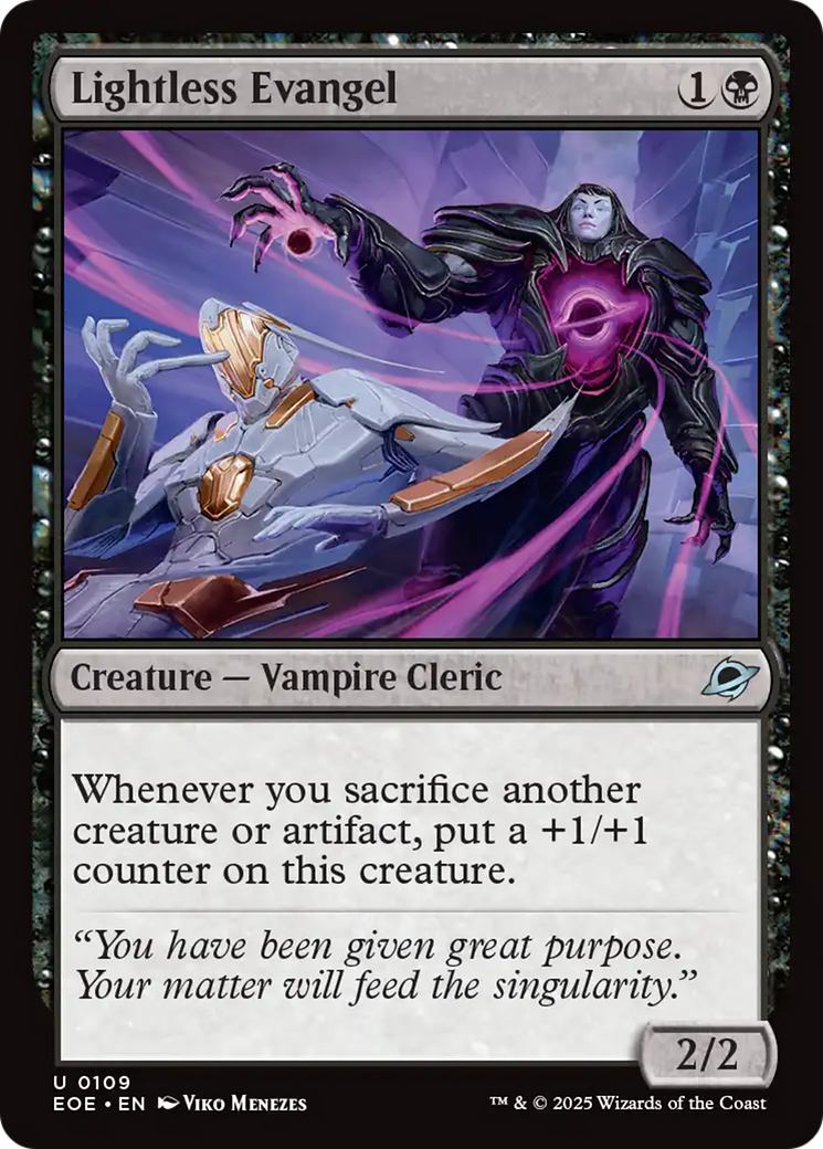 Lightless Evangel - Foil