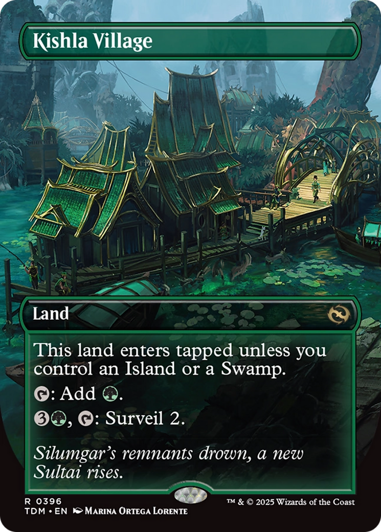 Kishla Village (0396) (Borderless) - Foil