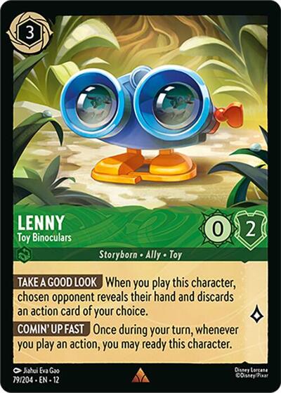 Lenny, Toy Binoculars (0079)