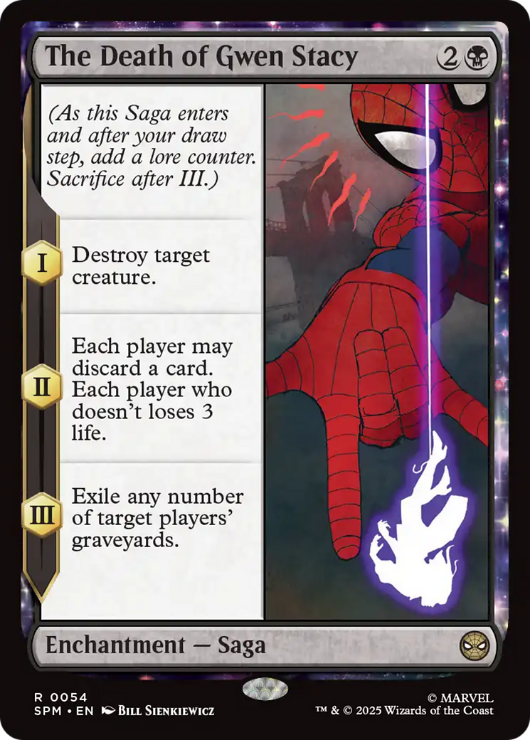 The Death of Gwen Stacy - Foil