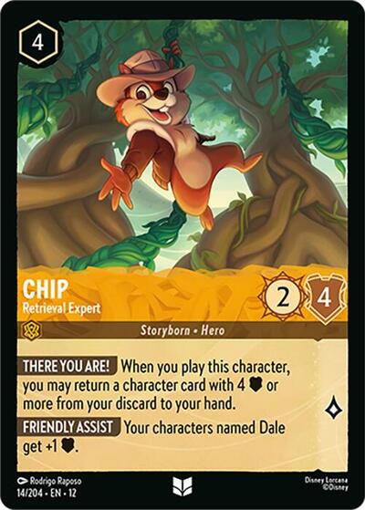 Chip, Retrieval Expert (0014) - Cold Foil