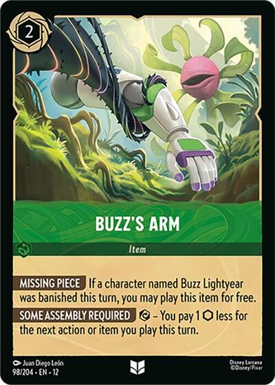 Buzz's Arm (0098) - Cold Foil