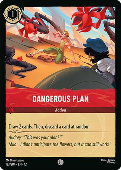 Dangerous Plan (0133) - Cold Foil