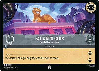 Fat Cat's Club, Seedy Headquarters (0203) - Cold Foil