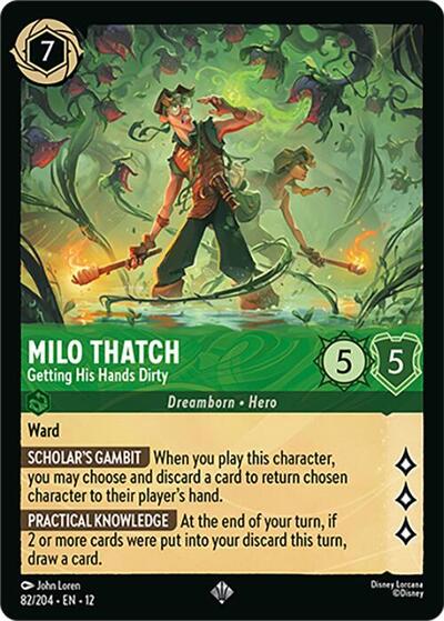 Milo Thatch, Getting His Hands Dirty (0082)