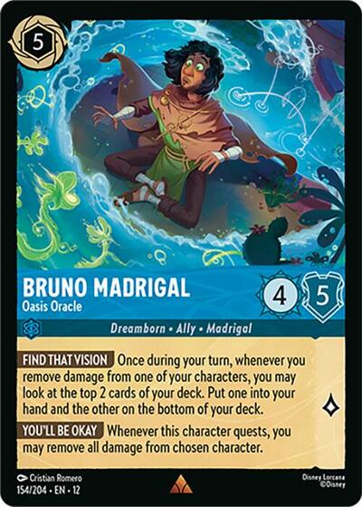 Bruno Madrigal, Oasis Oracle (0154) - Cold Foil