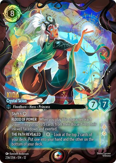 Kida, Crystal Scion (0236) - Satin Holographic Foil