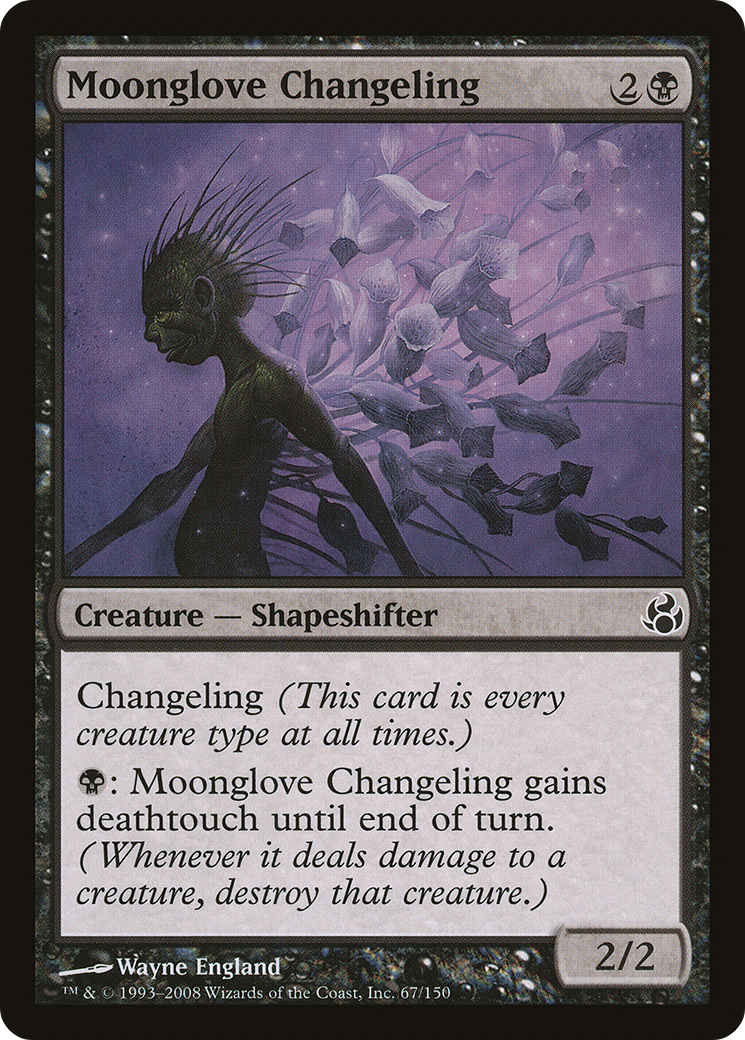 Moonglove Changeling - Foil