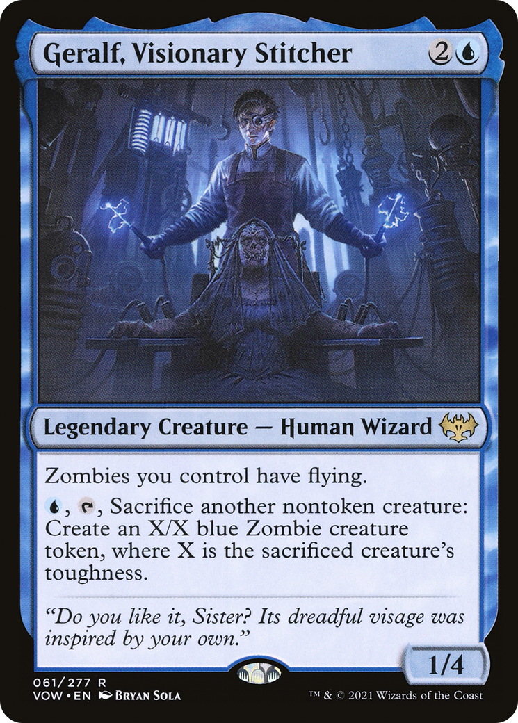 Geralf, Visionary Stitcher - Foil